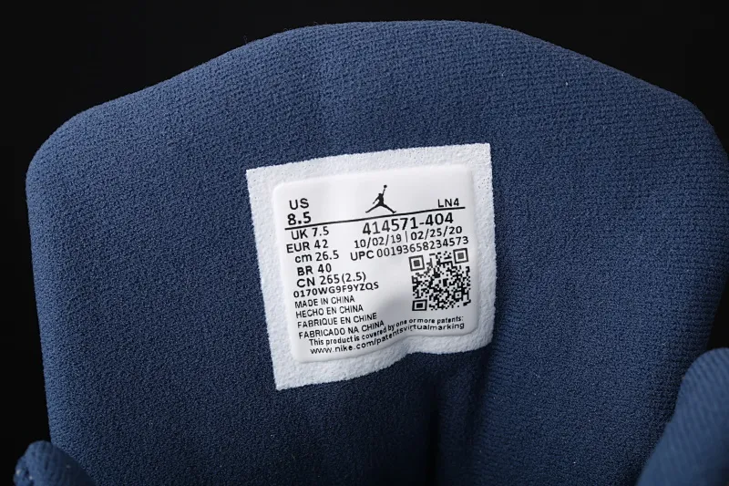 All categories Air Jordan Jordan series basketball shoes Air Jordan 13 J version Air Jordan 13 Flint GIGI AJ13 Joe 13 3M reflective navy blue 414571-404